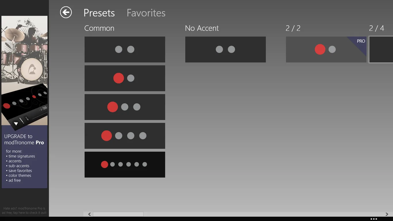 modTronome screenshot 2