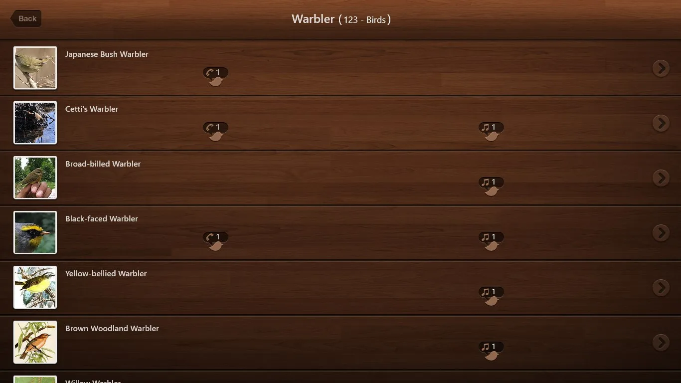 Bird Calls - Bird Sounds & Bird Songs screenshot 3