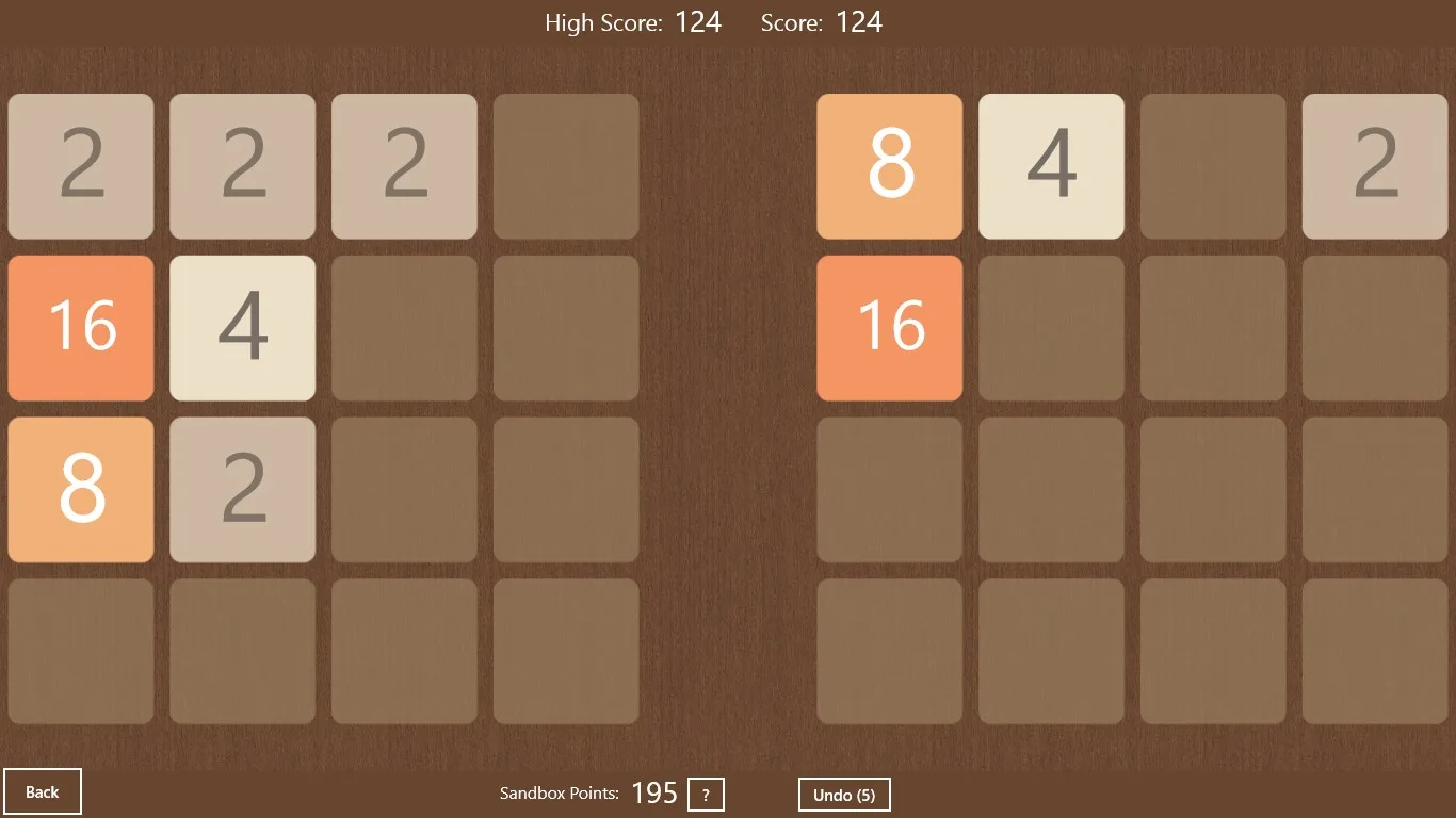 2048 Sandbox screenshot 2