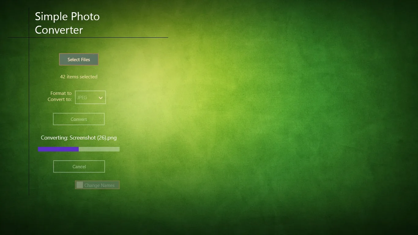 Simple Photo Converter screenshot 3