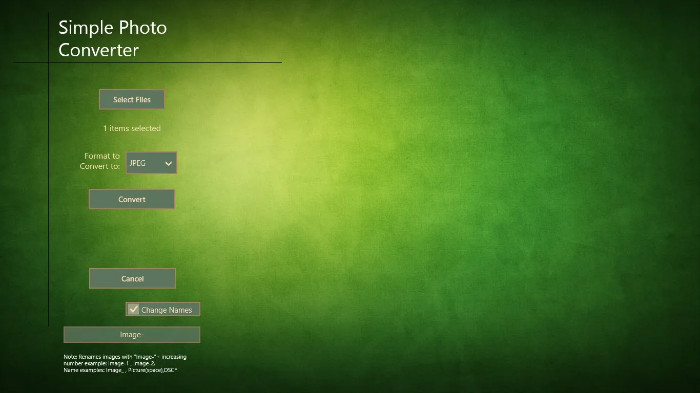 Simple Photo Converter screenshot 4