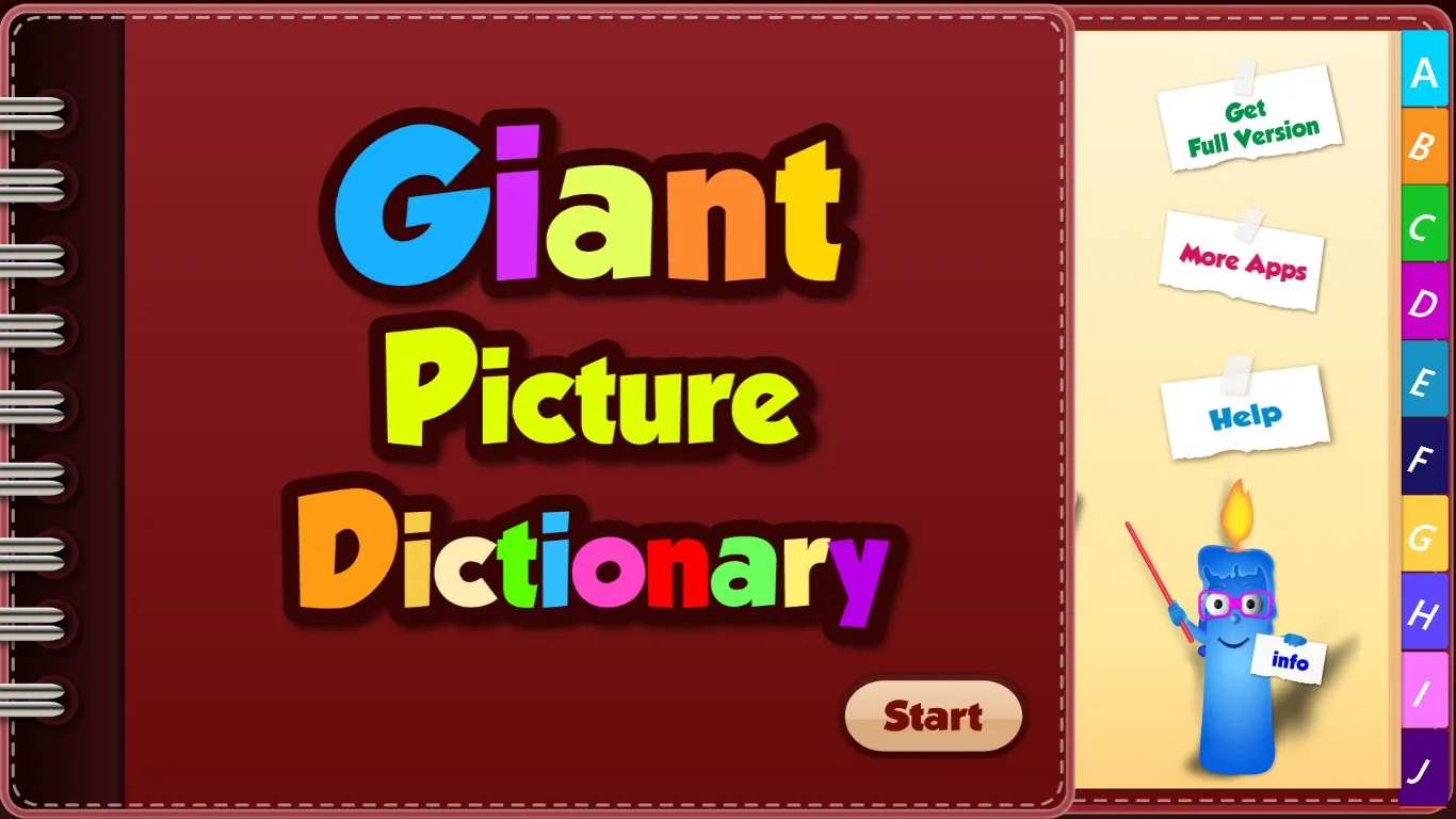 Giant Picture Dictionary screenshot 1