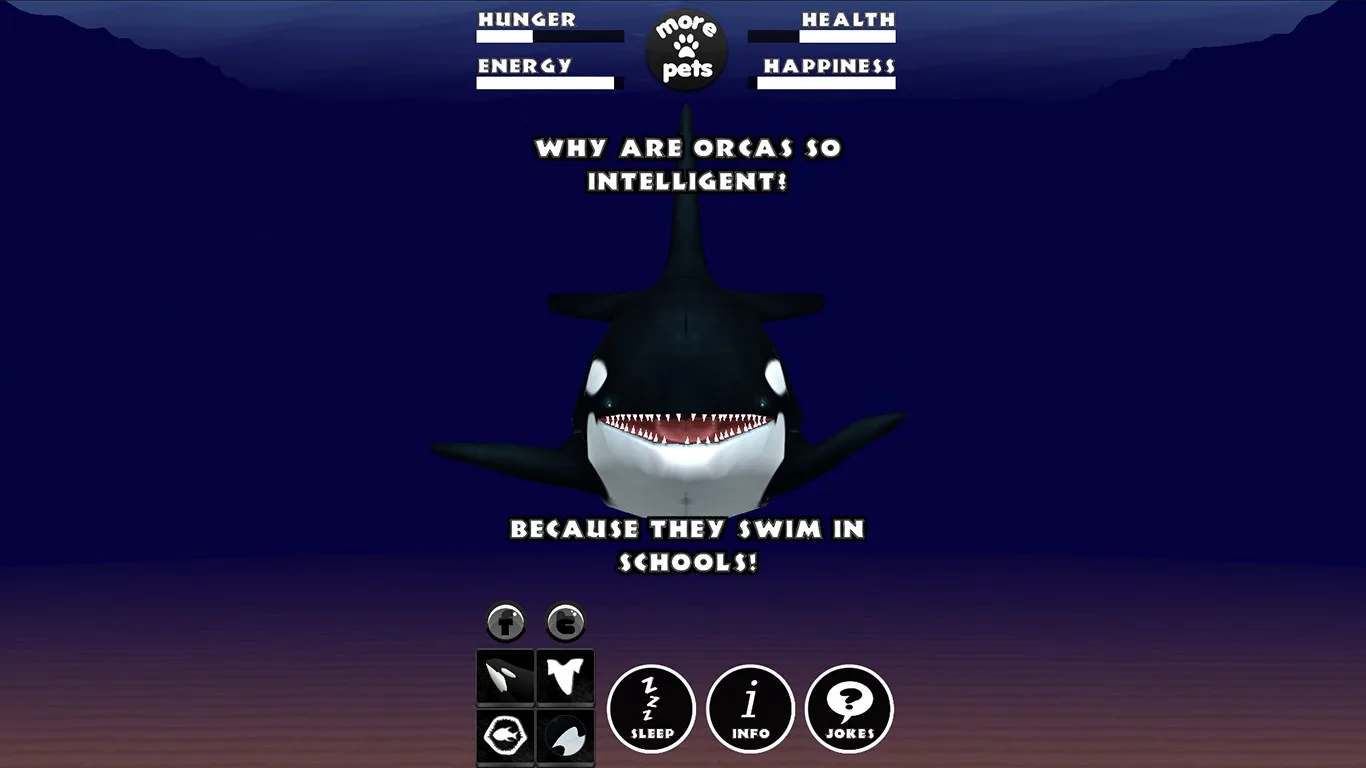 Virtual Pet Orca - The Killer Whale screenshot 4