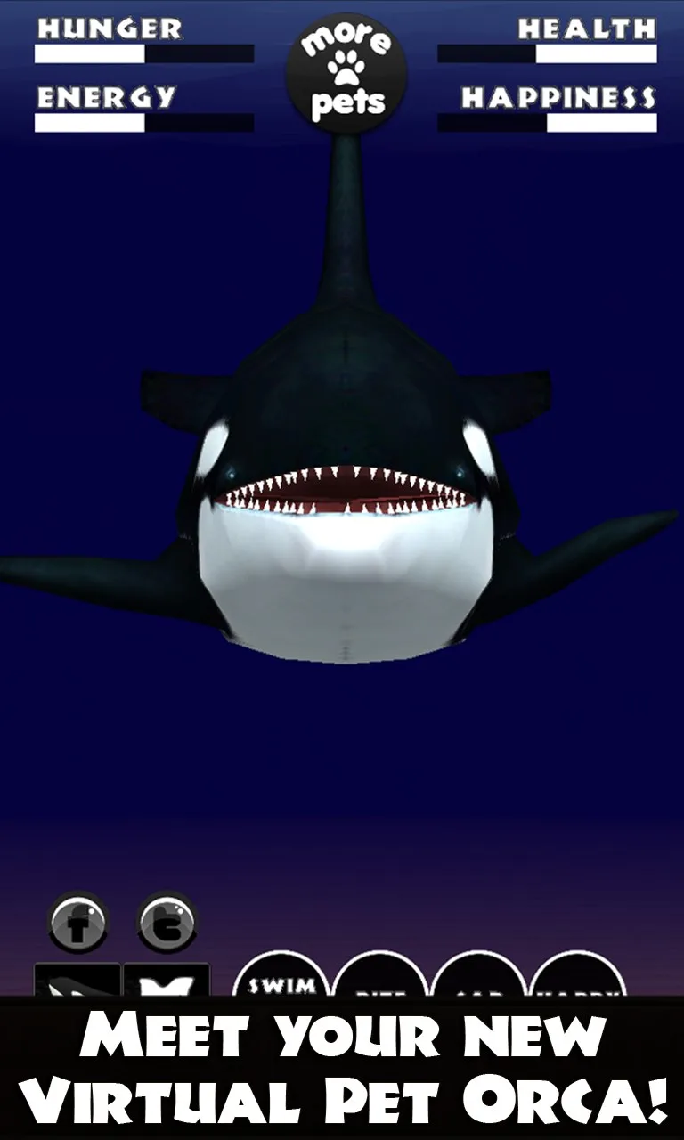 Virtual Pet Orca - The Killer Whale screenshot 5