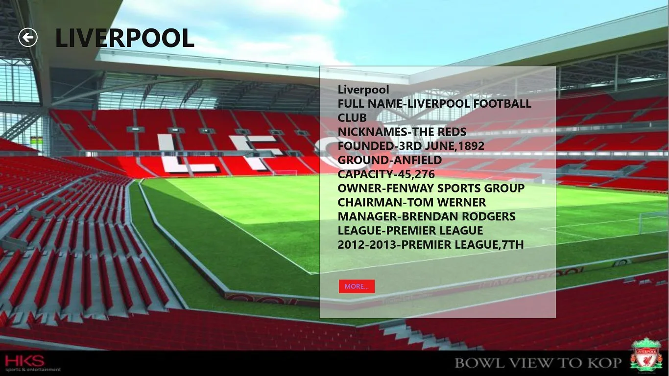 TOP FOOTBALL CLUBS screenshot 3