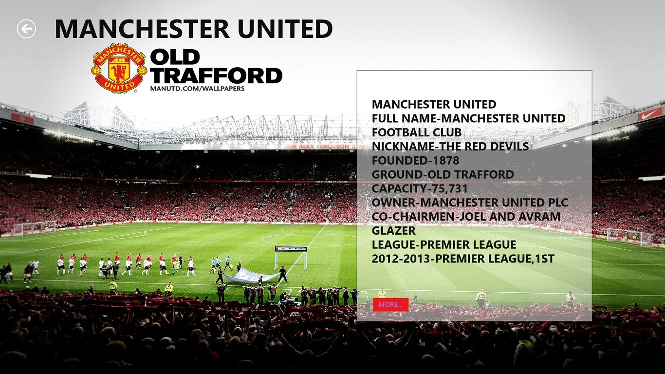 TOP FOOTBALL CLUBS screenshot 4