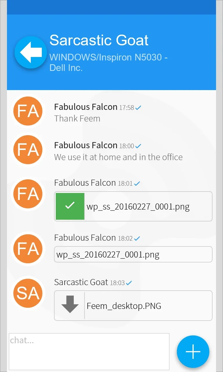 Feem screenshot 1