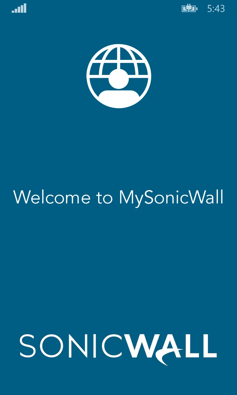 MySonicWall screenshot 1