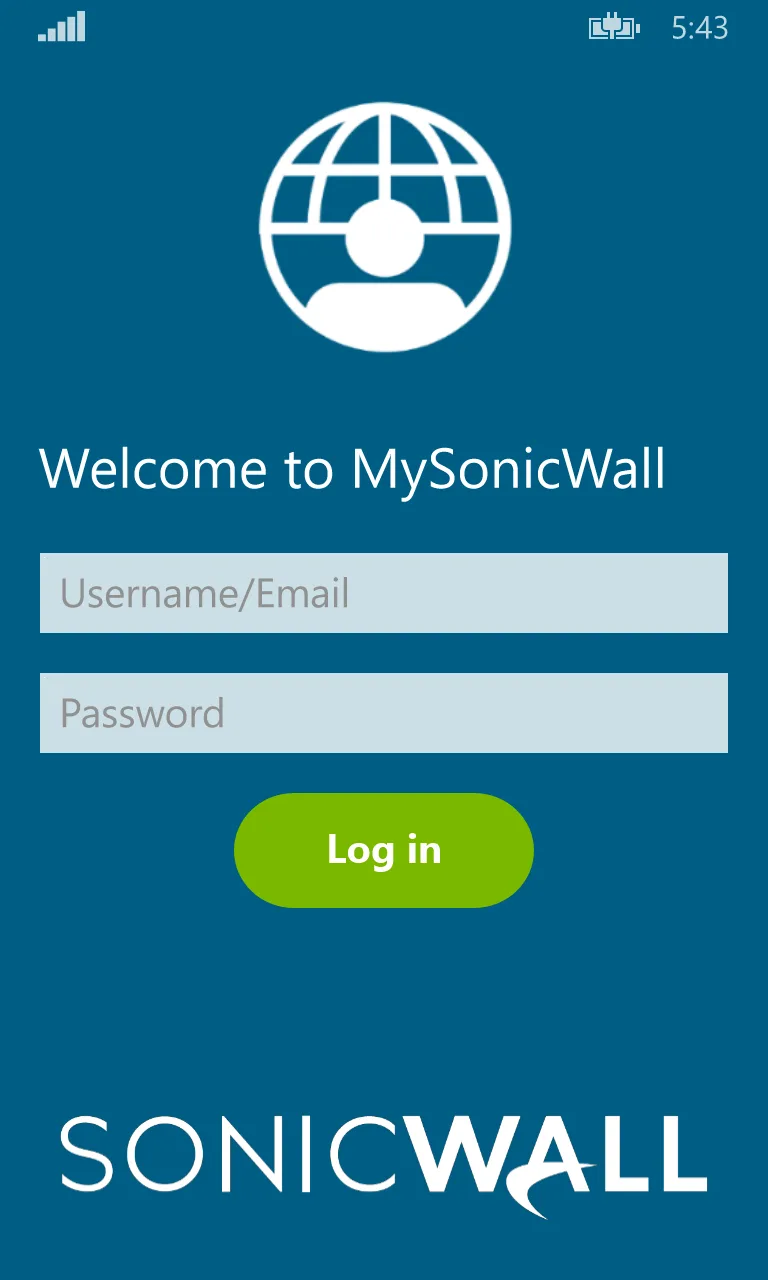 MySonicWall screenshot 2