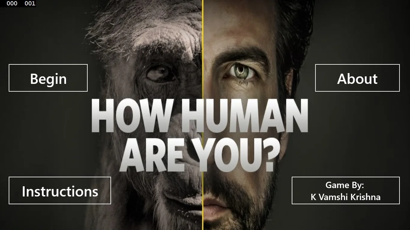 How Human Are You ? screenshot 2