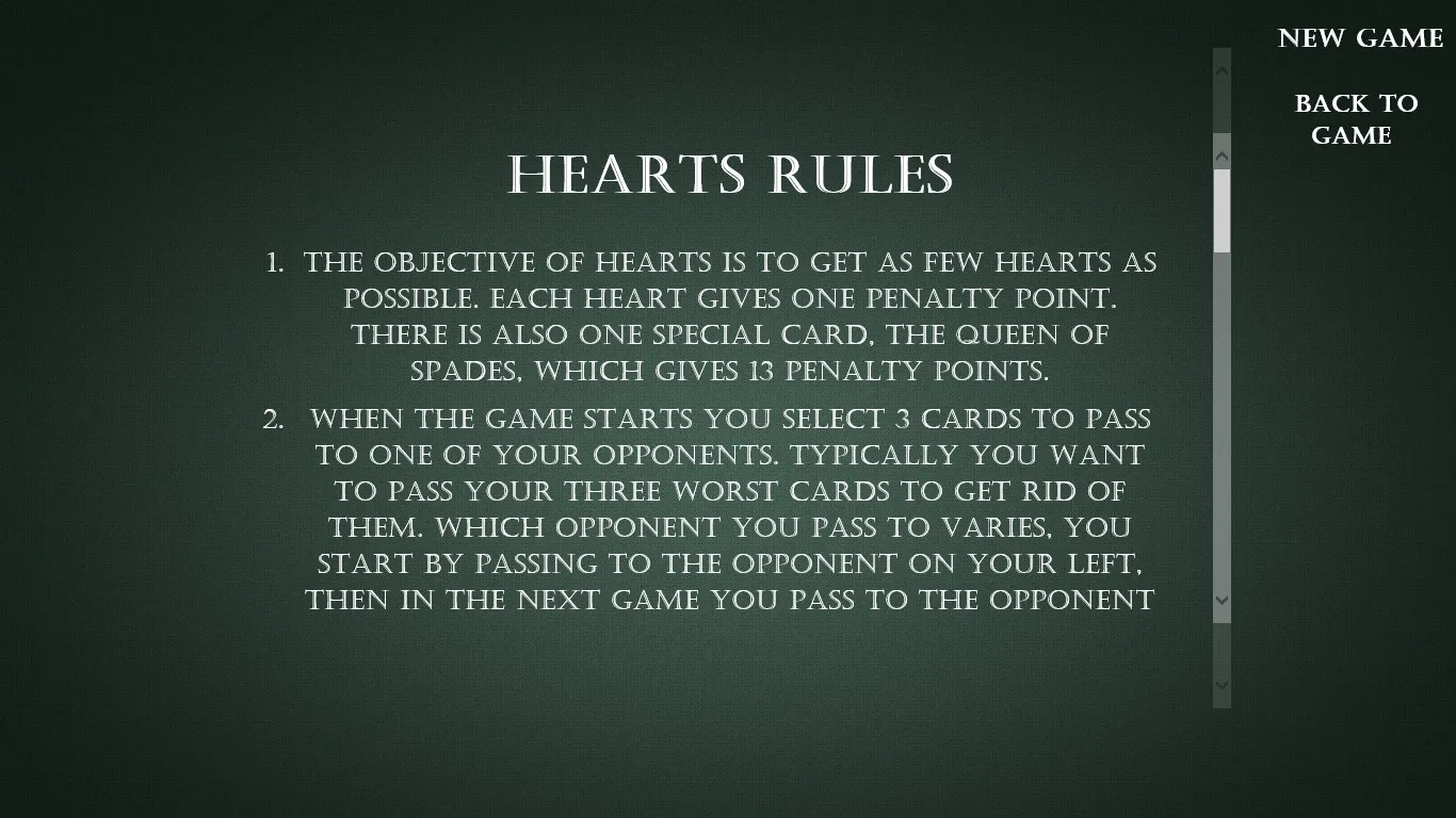Classic Hearts HD screenshot 4