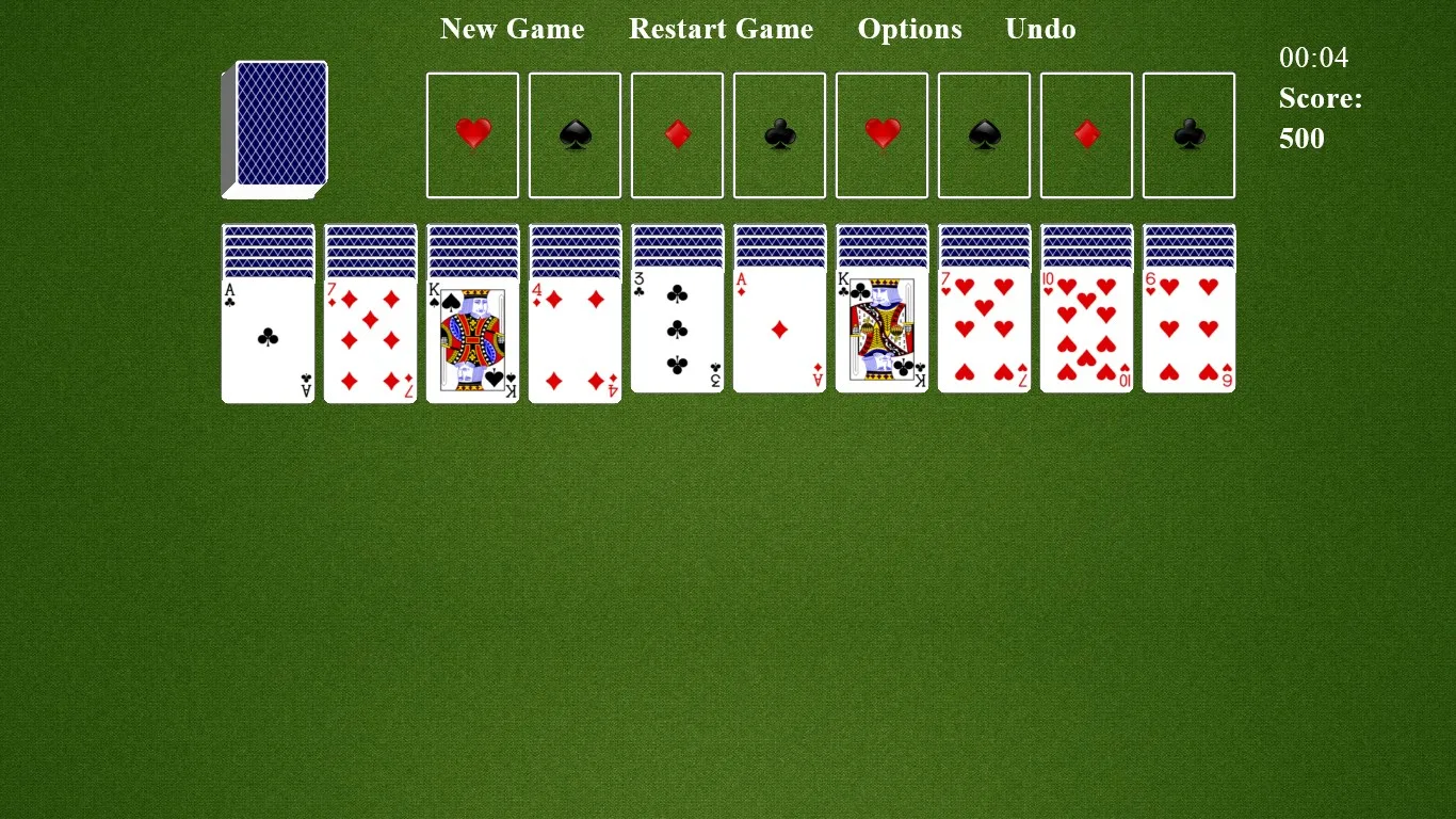 Classic Spider Solitaire screenshot 1