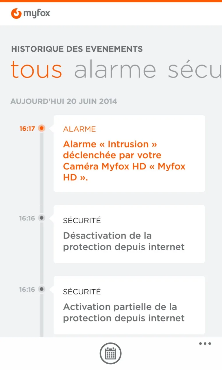 MyFox screenshot 4