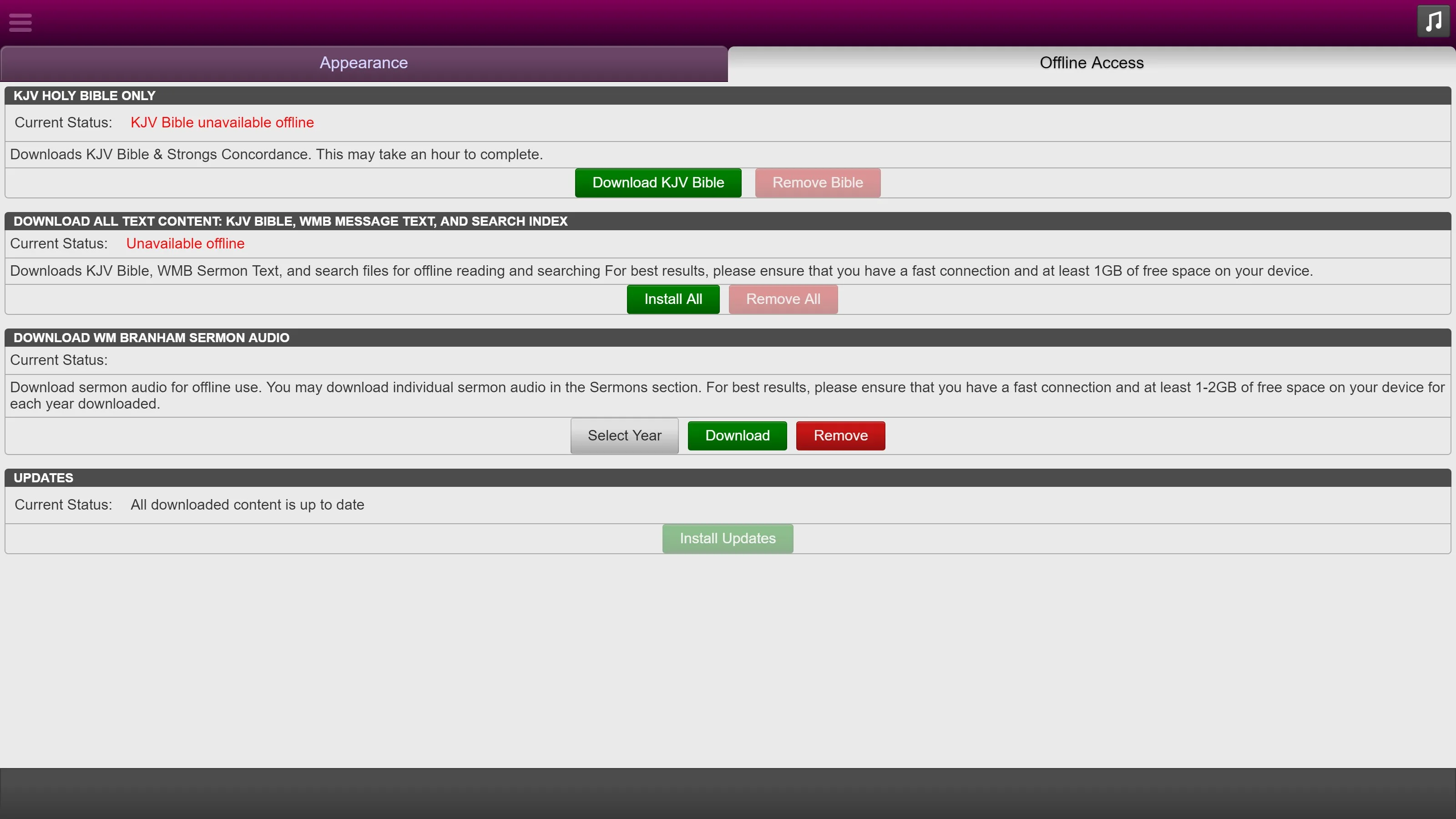 LWB Mobile screenshot 3