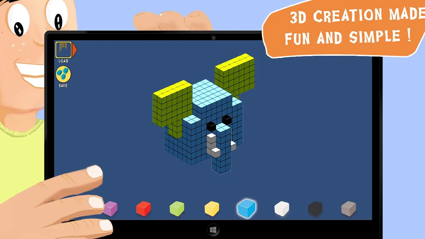 Blox 3D screenshot 1