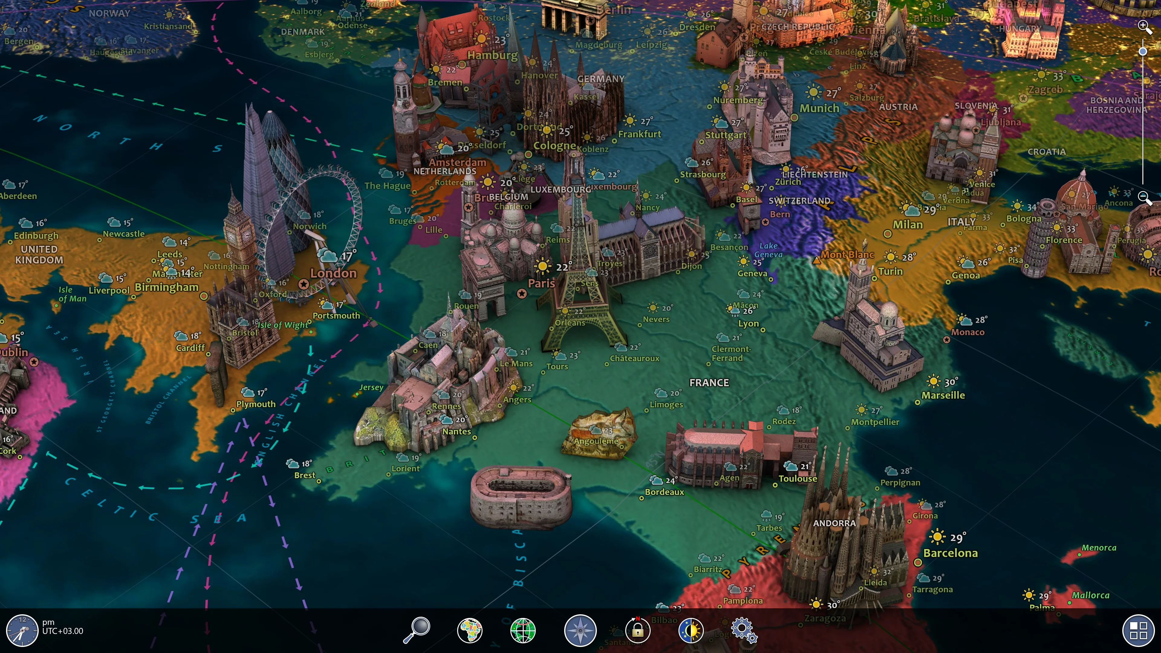 Earth 3D - World Atlas screenshot 1