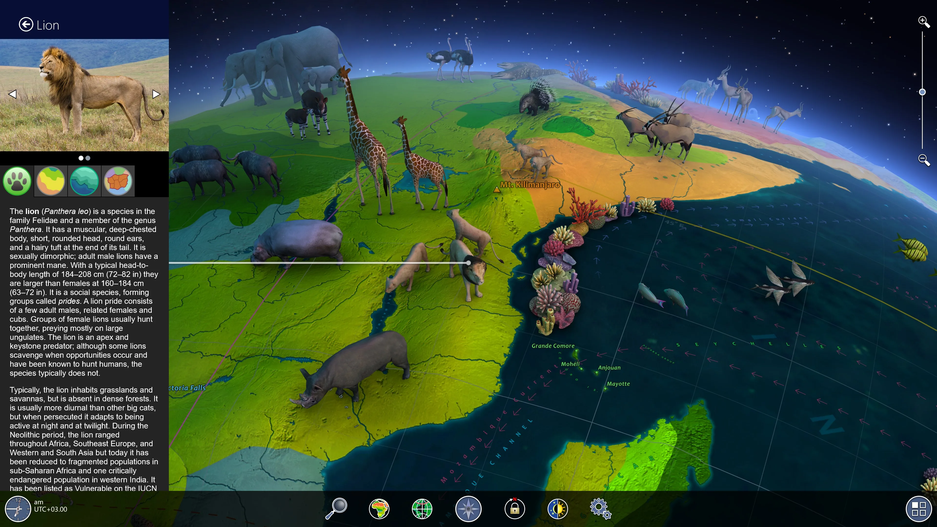 Earth 3D - World Atlas screenshot 2