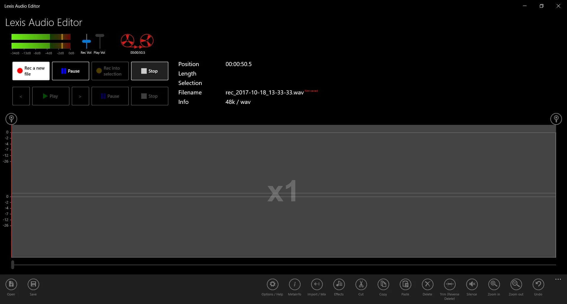 Lexis Audio Editor screenshot 2