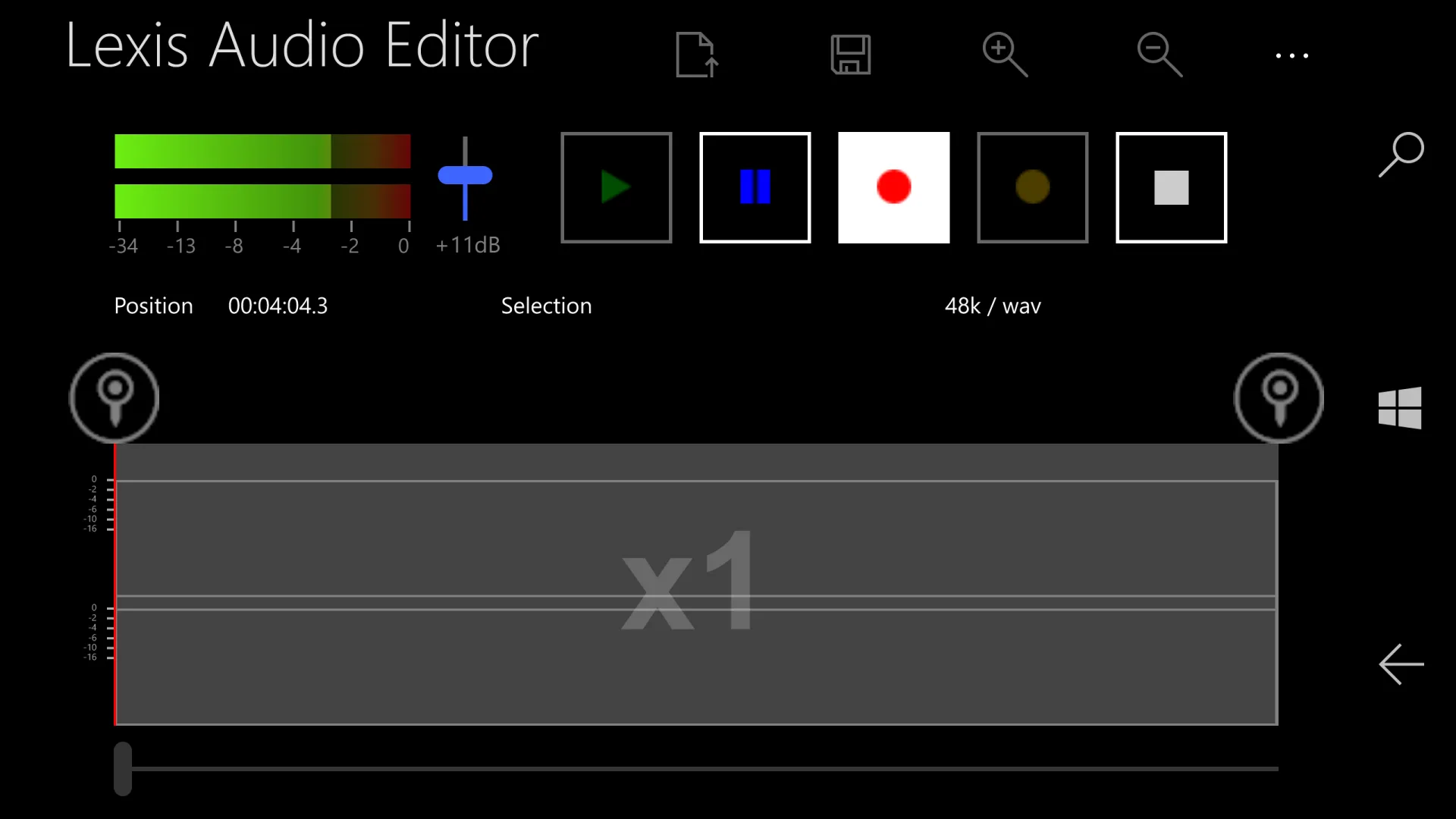 Lexis Audio Editor screenshot 4