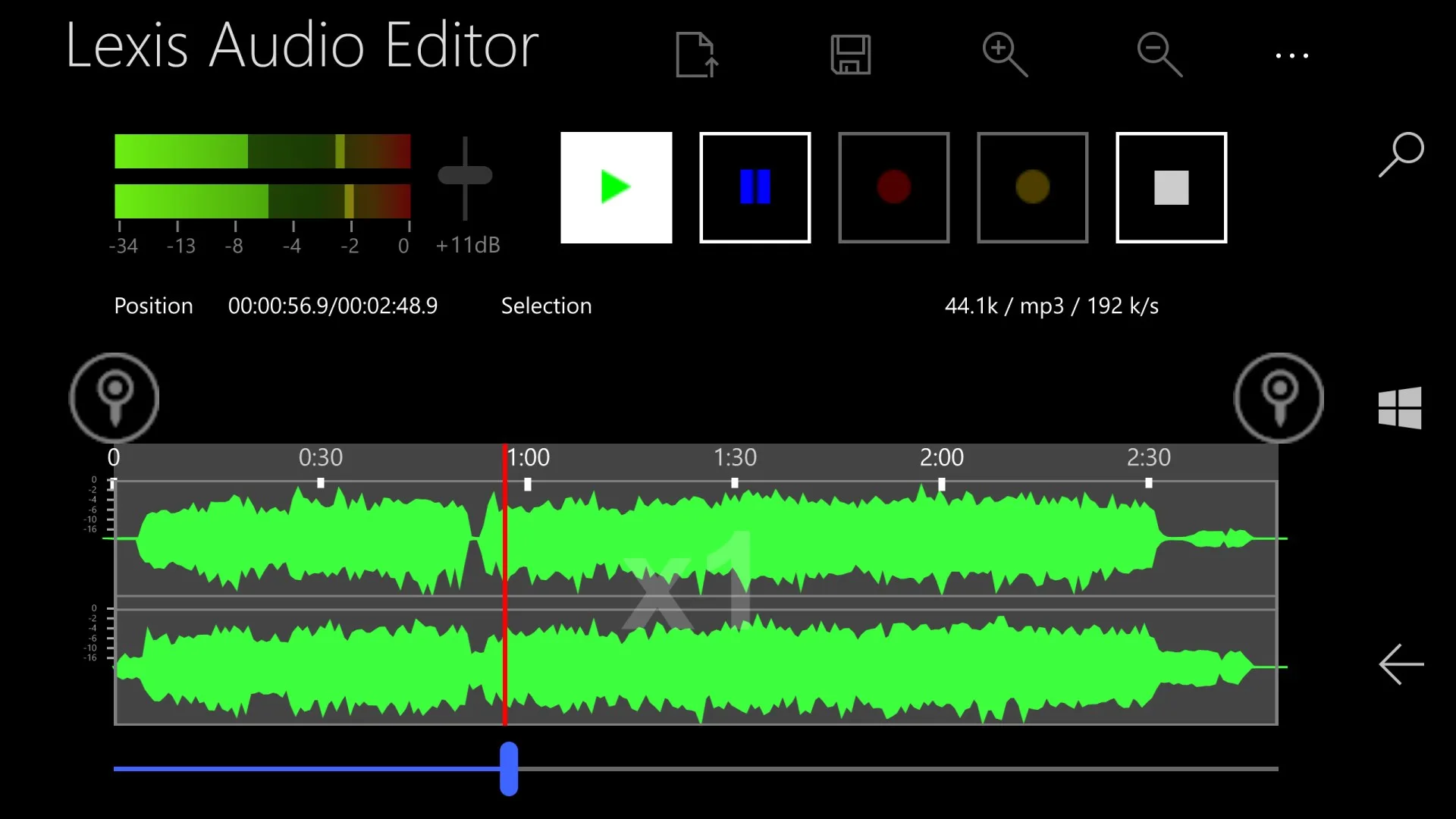 Lexis Audio Editor screenshot 5