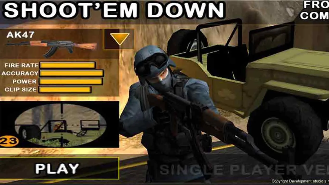 Shoot em Down - Ace of Spades screenshot 1