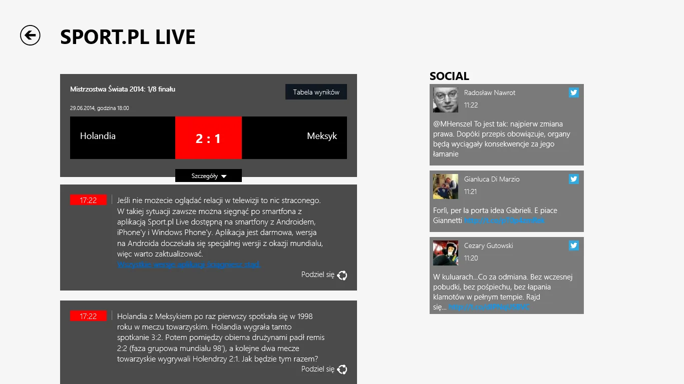 Sport.pl LIVE screenshot 2