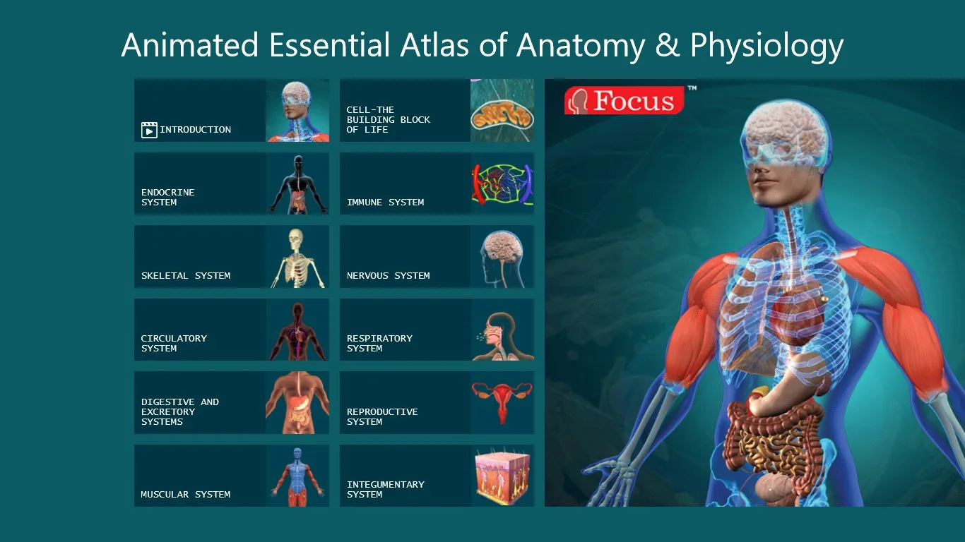 Anatomy Atlas - Animated screenshot 1