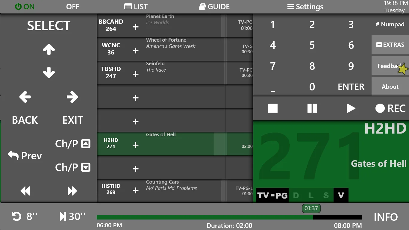 DIRECTV Remote screenshot 2