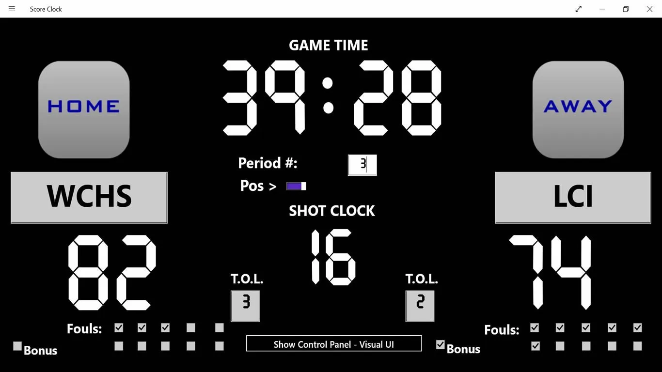 Score Clock screenshot 1