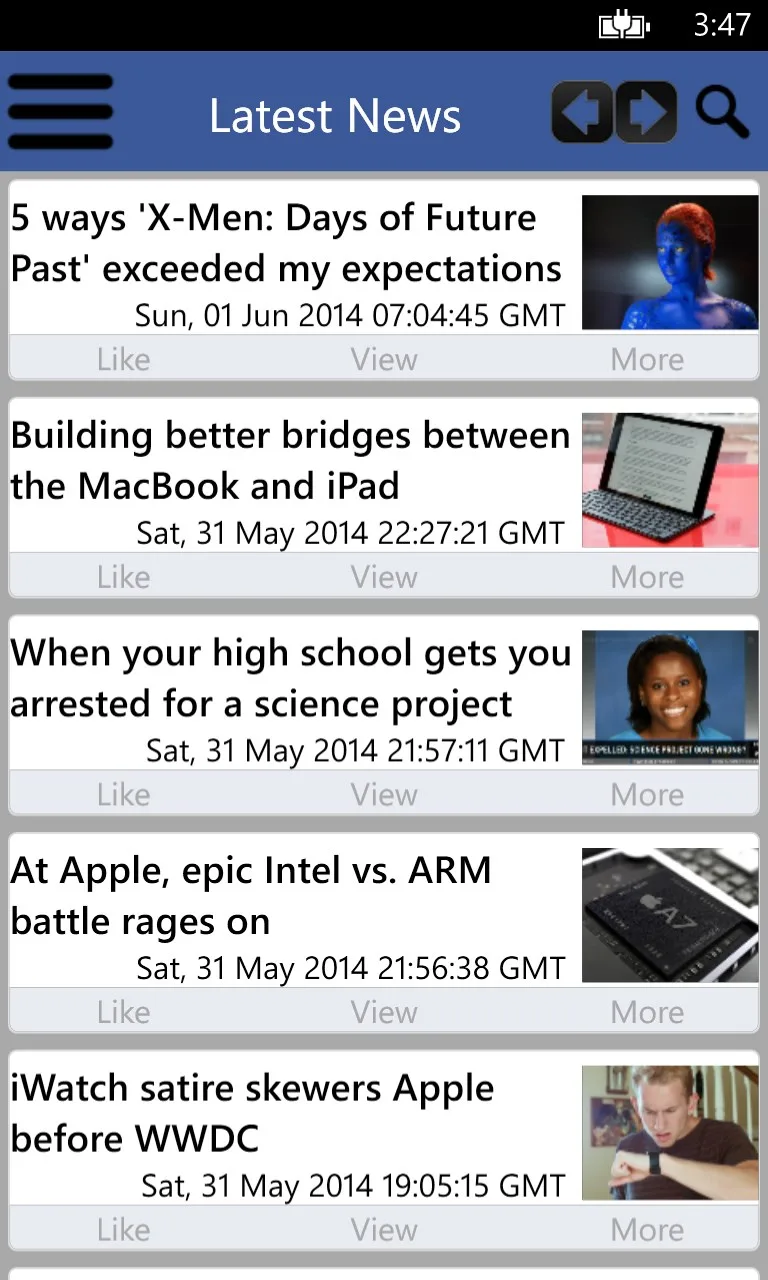 Nigeria Newspapers screenshot 3
