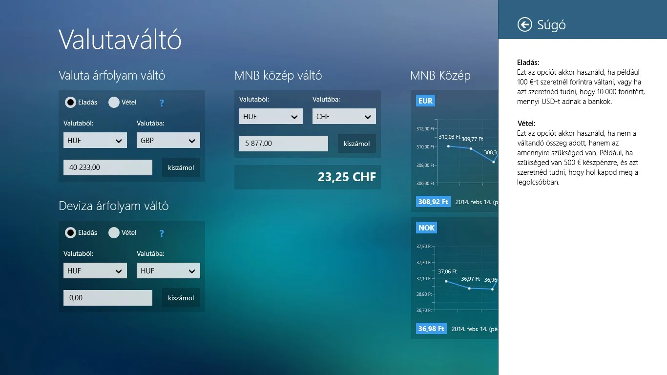 Valutaváltó+ screenshot 3