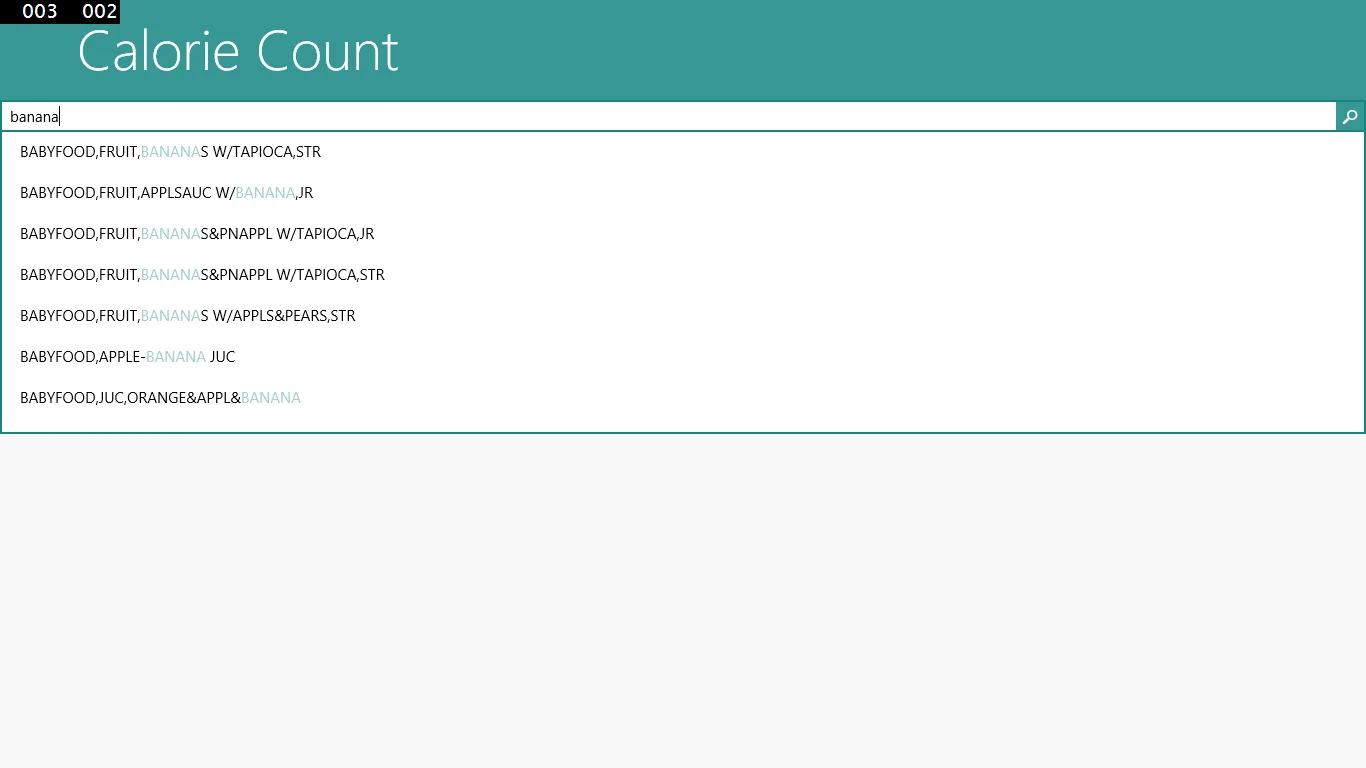 Calorie Count screenshot 2