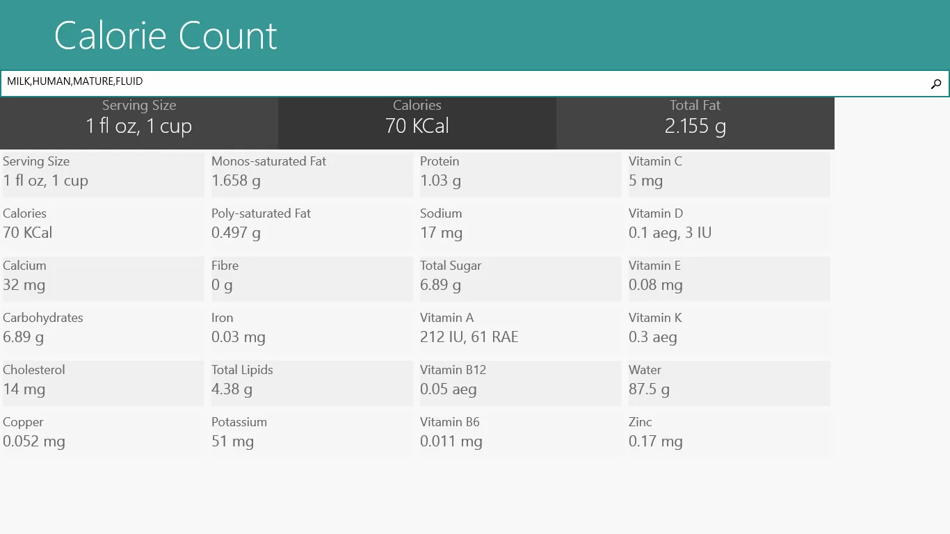 Calorie Count screenshot 4