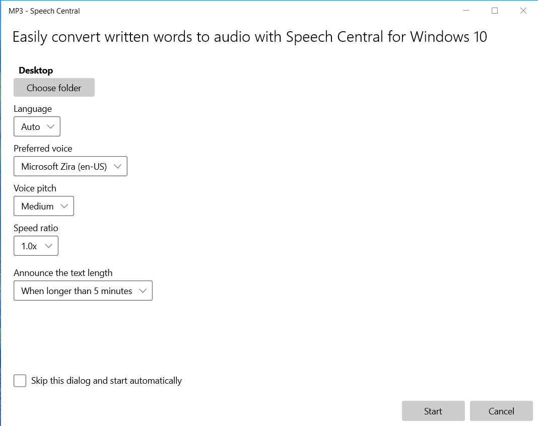 Speech Central: Voice Reader screenshot 4