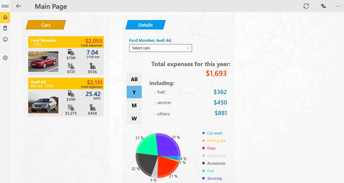 My Car Manager Pro screenshot 1