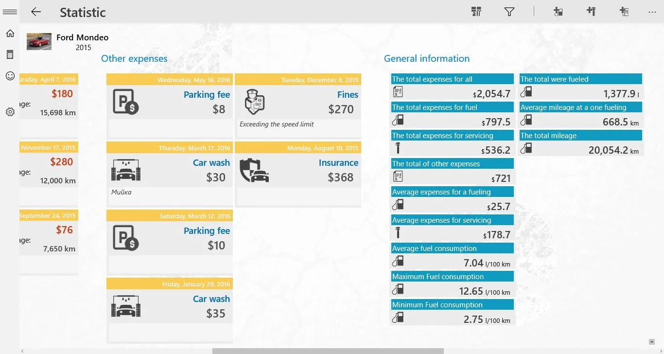 My Car Manager Pro screenshot 3
