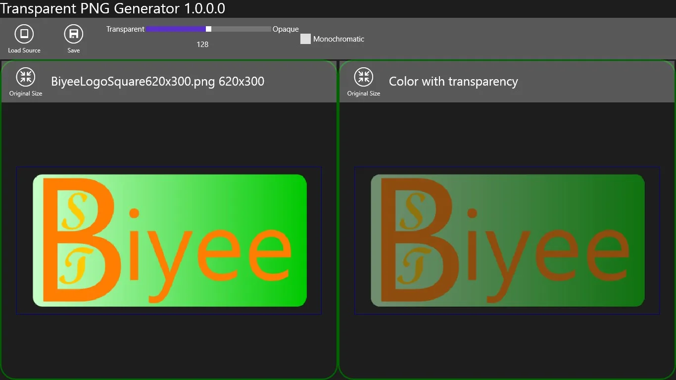 Transparent PNG Generator screenshot 1