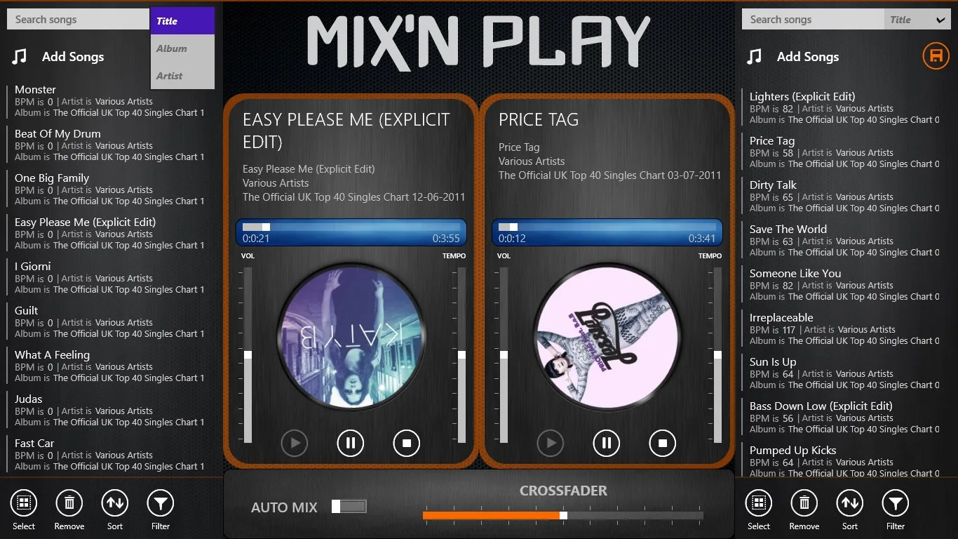 Mix'n Play screenshot 2