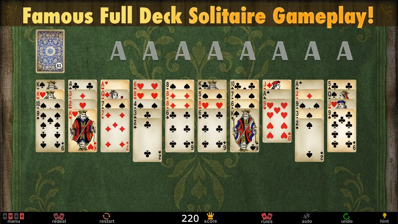 Full Deck Solitaire screenshot 5