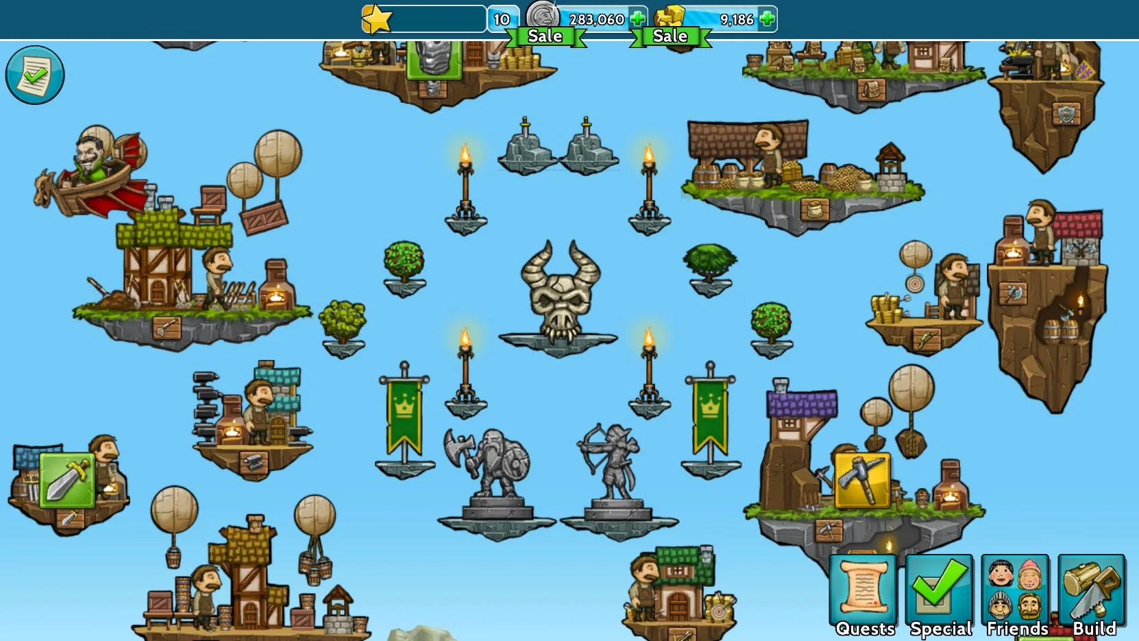 Cloud Castle screenshot 3