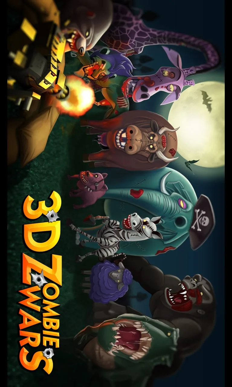3D Zombie Wars screenshot 2