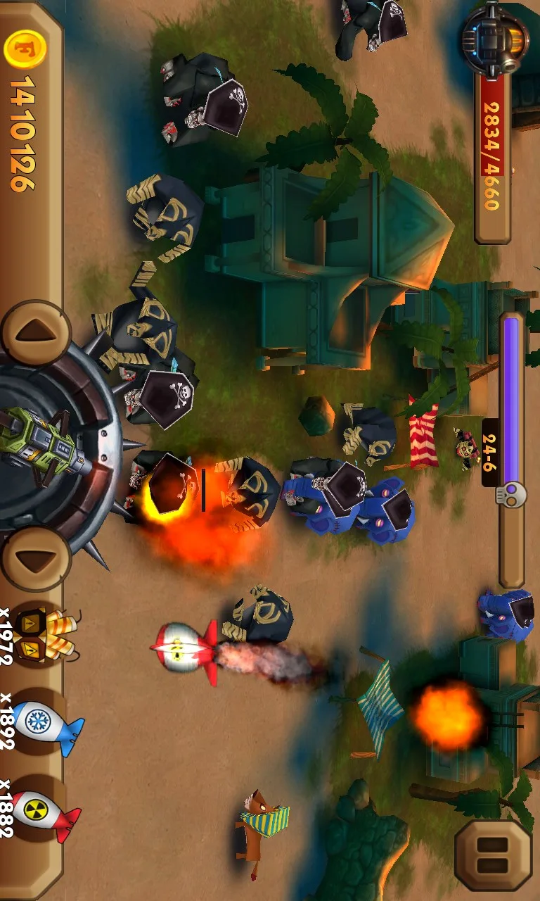 3D Zombie Wars screenshot 3