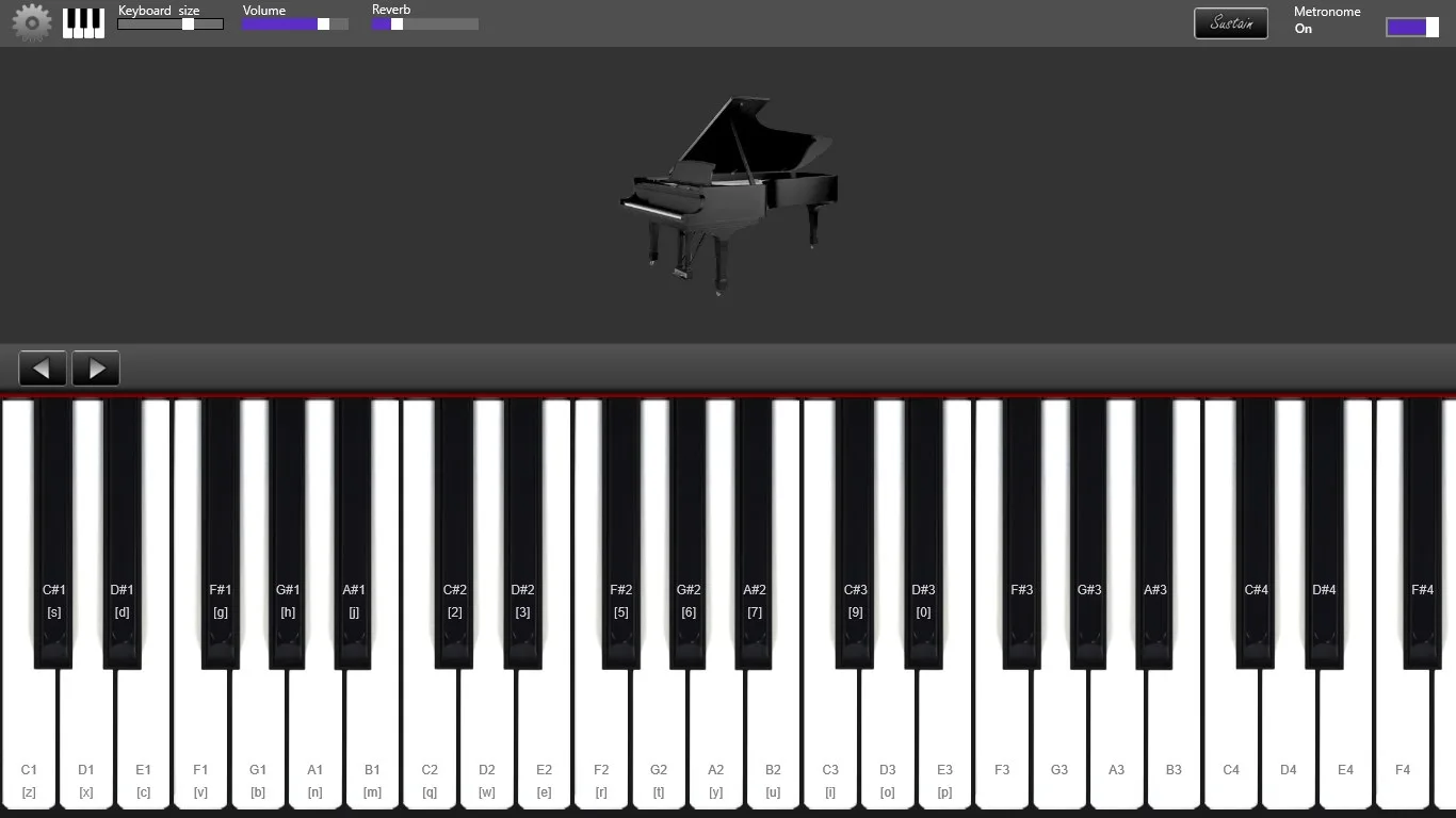 GrandPiano Lite screenshot 2