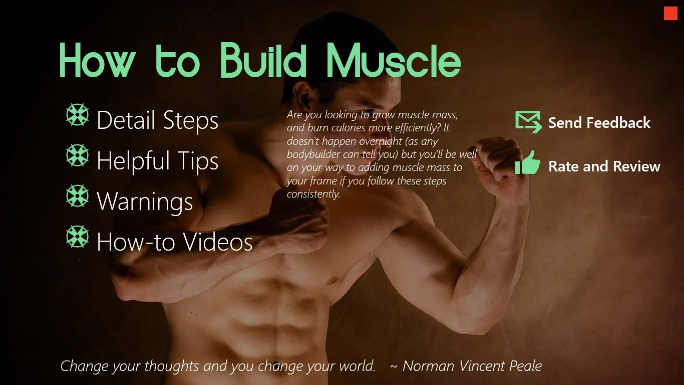 How to Build Muscle screenshot 1
