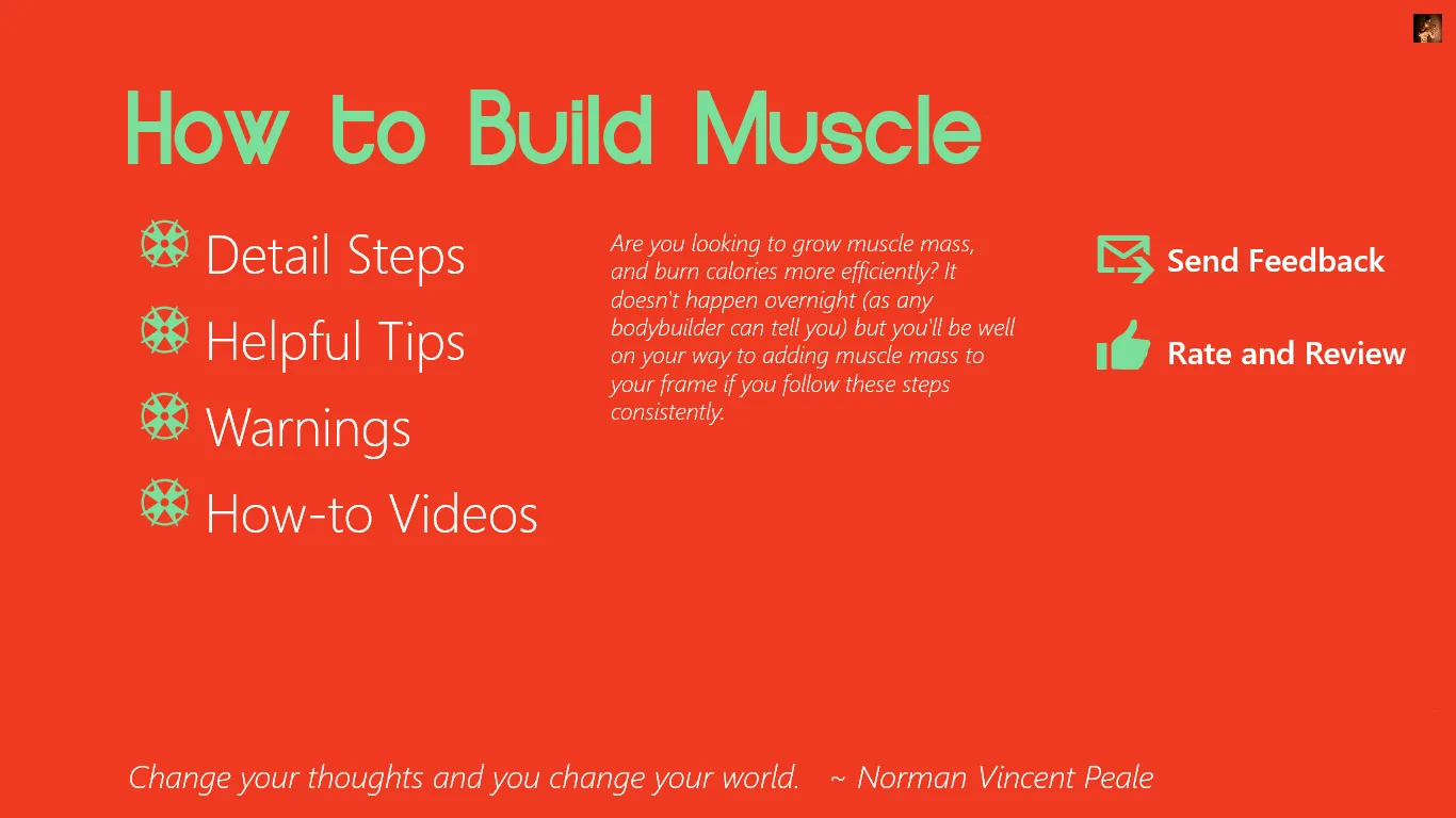 How to Build Muscle screenshot 3