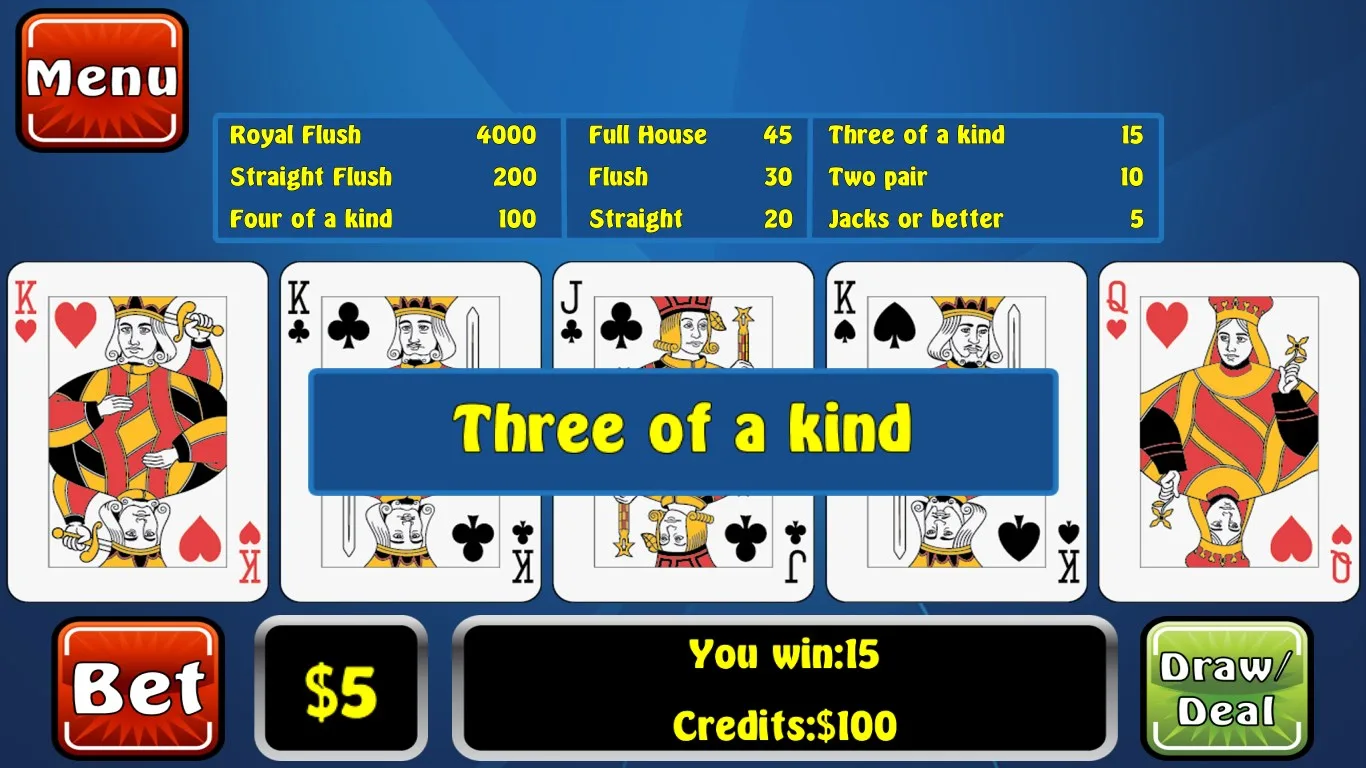 Poker Fever screenshot 2