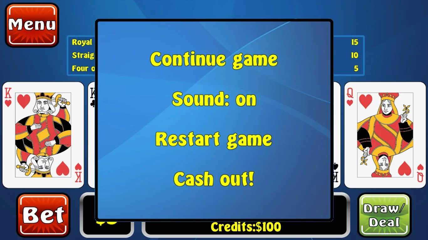 Poker Fever screenshot 5