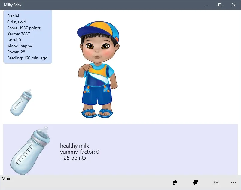 Milky Baby screenshot 1