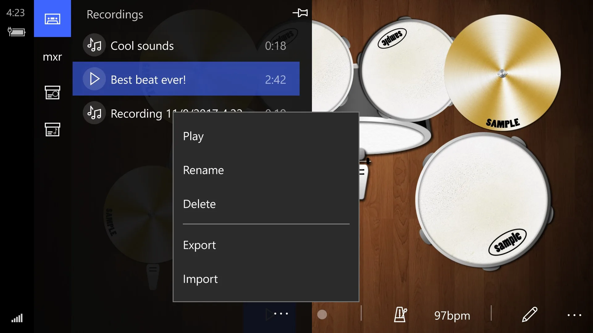 DrumKit screenshot 1