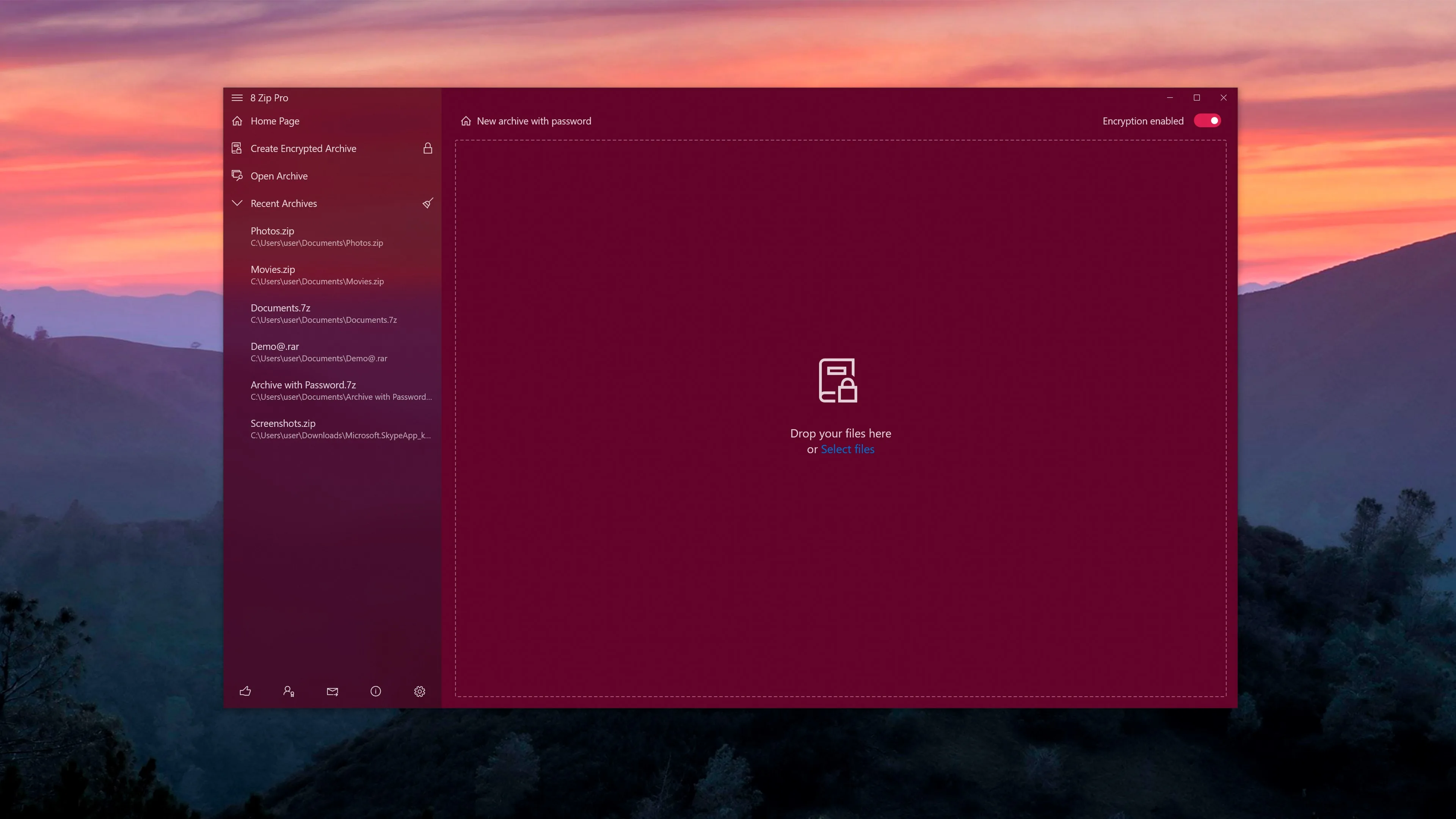 8 Zip Pro - advanced archiver. Create, unpack and encrypt. screenshot 4